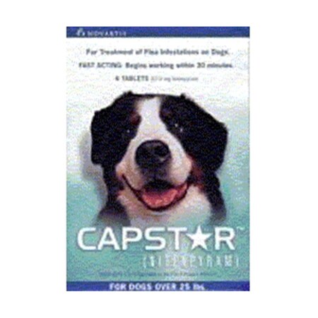 Novartis Capstar Green Bulk Pack Cats and Dogs 2-25 Lbs. - 60 Pcs. BULKCAPSTAR-GREEN